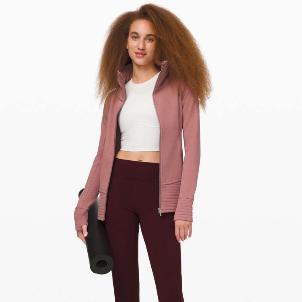 NWOT Lululemon Radiant Jacket II Spanish Rose